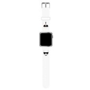 Apple Watch 1 6 / SE (38mm/40mm) / 7 (41mm) okosóra szíj KLAWMSLCKW Fehér