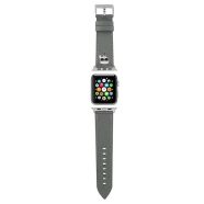 Apple Watch 1 6 / SE (42mm/44mm) / 7 (45mm) okosóra szíj KLAWLOKHG Ezüst