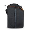Wozinsky WBB19BK csomagtartóra rögzíthető kerékpáros táska esővédő ponyvával, 35L, Fekete