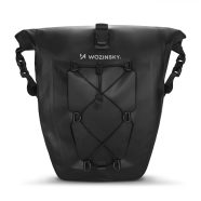 Wozinsky kerékpáros táska, 25L, 60 x 32 x 18 cm, csomagtartóra szerelhető, WBB24BK, Fekete