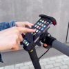 Wozinsky WBHBK4 kormányra rögzíthető kerékpáros / motoros telefontartó, 4,6"-6,8"-ig, Fekete