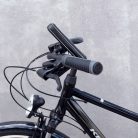Wozinsky WBHBK7 kormányra rögzíthető kerékpáros telefontartó tok, Fekete