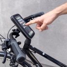 Wozinsky WBHBK7 kormányra rögzíthető kerékpáros telefontartó tok, Fekete