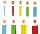 Counting Stick - számolást fejlesztő montessori játék