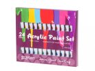 Acrylic Paint Set 24 tubusos akril festék készlet, Többszínű