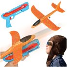 Alzoer Catapult Airplane - repülőgép kilövő pisztollyal, kék