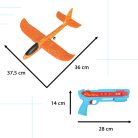 Alzoer Catapult Airplane - repülőgép kilövő pisztollyal, kék