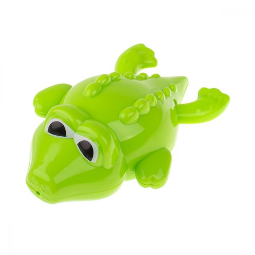 KX6948 - felhúzható krokodil fürdőjáték, Zöld