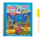 Magic Water Book - tengeri állatos vizes kifestő, kék