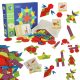 Montessori Puzzle 155 - 155db-os fa montessori oktató kirakó játék