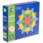 Montessori Puzzle 155 - 155db-os fa montessori oktató kirakó játék