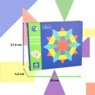 Montessori Puzzle 155 - 155db-os fa montessori oktató kirakó játék