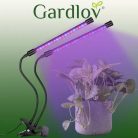Gardlov 19241 20 LED-es dupla növénylámpa, fekete