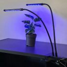 Gardlov 19241 20 LED-es dupla növénylámpa, fekete