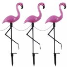 Gardlov Flamingo 21151 napelemes kerti lámpa, rózsaszín/fekete