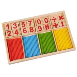   Kruzzel 22447 fa oktató játék számolás tanuláshoz, többszínű