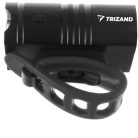 Trizand 00018668 kerékpár első és hátsó lámpa, USB, fekete/piros