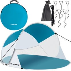 Trizand 20974 strand sátor, 190x120x90cm, kék/fehér