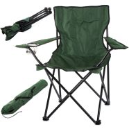   Moro Pouch - összecsukható horgász szék kartámasszal, pohártartóval, Zöld