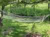 VG 01285 hálós kerti függőágy, 190x100cm, fehér