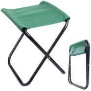   VG - 01299 - összecsukható mini horgász szék, 27 x 32 x 36,5cm, Zöld/Fekete
