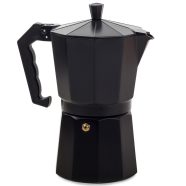   VG - 07043 - 9 személyes alumínium kávéfőző, 450ml, Fekete