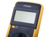 VG - 11032 DT9208A digitális multiméter és hőmérséklet szonda, Sárga/Fekete