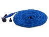 VG 15502_N 30m-es flexibilis kerti tömlő locsolópisztollyal, kék