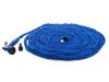 VG 15504_N 60m-es flexibilis kerti tömlő locsolópisztollyal, kék