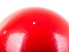 VG - 14172_CZE felfújható gumi gimnasztikai labda csíkos mintával, 65cm, lábpumpával, Piros