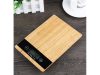 VG 17099 digitális bambusz konyhai mérleg, barna