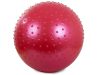 VG - 14282_CZE felfújható gumi gimnasztikai labda, 55cm, lábpumpával, Piros
