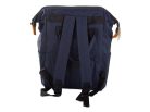 VG - 01496_G - szövet vízálló hátizsák, 39 x 24 x 19cm, Kék