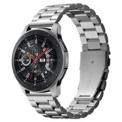   Spigen Modern Fit - Samsung Galaxy Watch 3 (45 mm) fém szíj, ezüst
