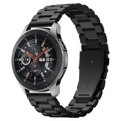   Spigen Modern Fit - Samsung Galaxy Watch (46 mm) fém szíj, fekete