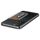 Spigen Ez Fit Optik Pro - Samsung Galaxy S23 kameravédő, 2db-os, átlátszó/fekete