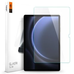   Spigen Glas.Tr Slim - Samsung Galaxy Tab S9 FE Plus tablet üvegfólia, átlátszó