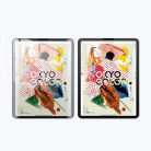 Hofi Paper Pro+ 2 pack - Apple iPad 10.2 (2019/2020/2021) tablet kijelzővédő fólia, átlátszó