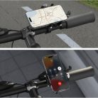 Tech-Protect V1 Universal Bike Mount - kerékpáros telefontartó, fekete/piros