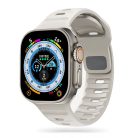 Tech-Protect Iconband Line - Apple Watch 42 / 44 / 45 / 49mm szilikon szíj, szürke