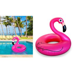 KX9790 flamingó úszógumi, 90cm, Többszínű