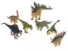 KX5840 - műanyag dinoszaurusz figurák, 7db-os készlet, Többszínű