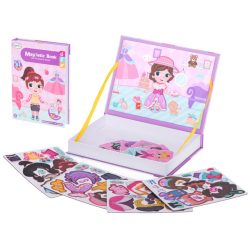 Magnetic Book Dress Up Doll - mágneses öltöztetős kirakós játék