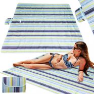 Strandszőnyeg strand piknik takaró 200x200cm kék