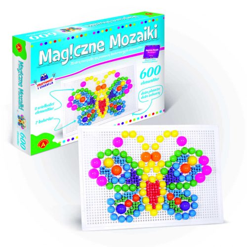 Alexander Magic Mosaics 600 - gombtűzős kirakójáték