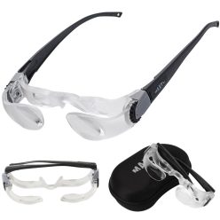VG 09080_- nagyító szemüveg, 2x, fekete